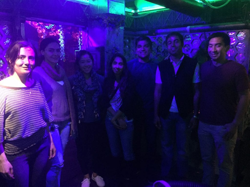 Escape Room in May 2018 for Dr. Gupta's Birthday.